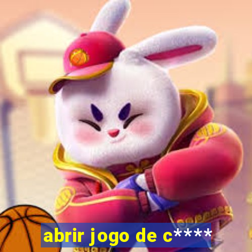 abrir jogo de c****